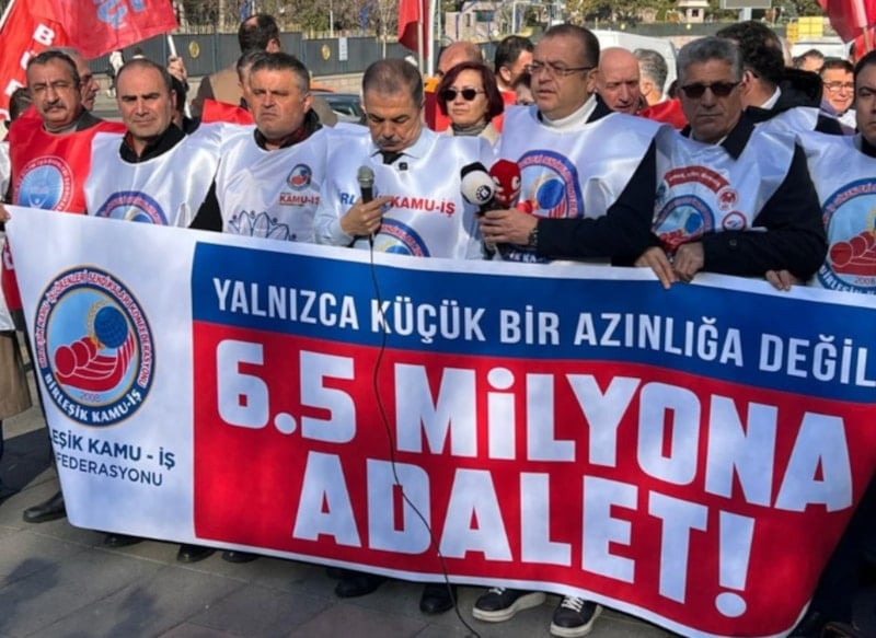 Kamuda zam için ayrımcılığı reddeden emekçi liderinden hükümete ağır eleştiriler