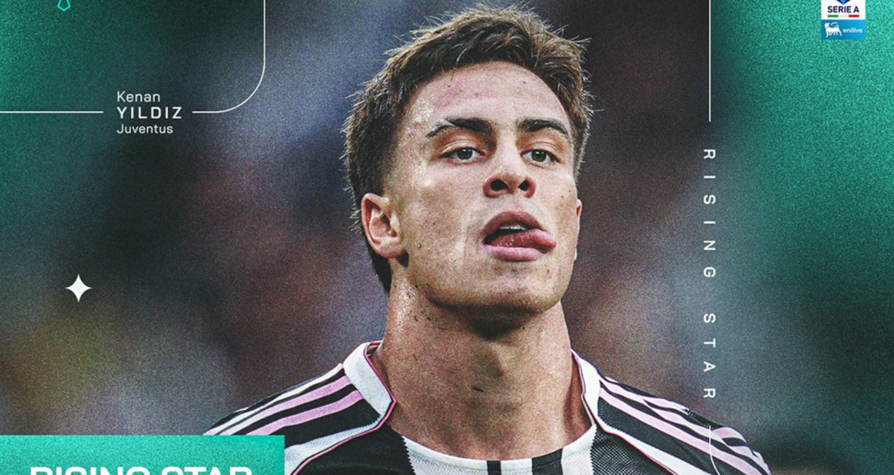 Kenan Yıldız, Serie A'da "Yükselen Yıldız" ödülünü kazandı