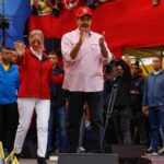 Maduro, Trump'la Görüşmesinin Ardından Destekçilerine Dans Etti