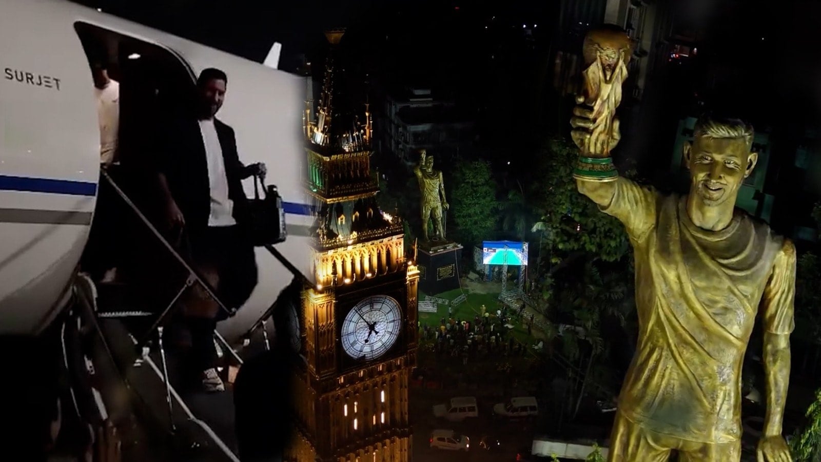 Messi'nin Hindistan Ziyareti, Taraftarları Sokağa Döküyor