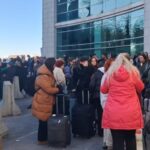 Sarp Sınır Kapısı'nda Türk ve Gürcü vatandaşlar arasında yoğun hareketlilik devam ediyor