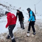 Siirt'te Yoğun Kış Koşullarında Mahsur Kalan Diyaliz Hastası Kurtarıldı