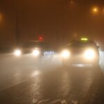 Sivas'ta Soğuk Hava Yoğun Sisi Beraberinde Getirdi