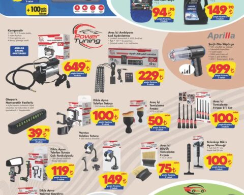 ŞOK Market, 13 Aralık'a Özel Araç Aksesuarları Satışı Yapacak