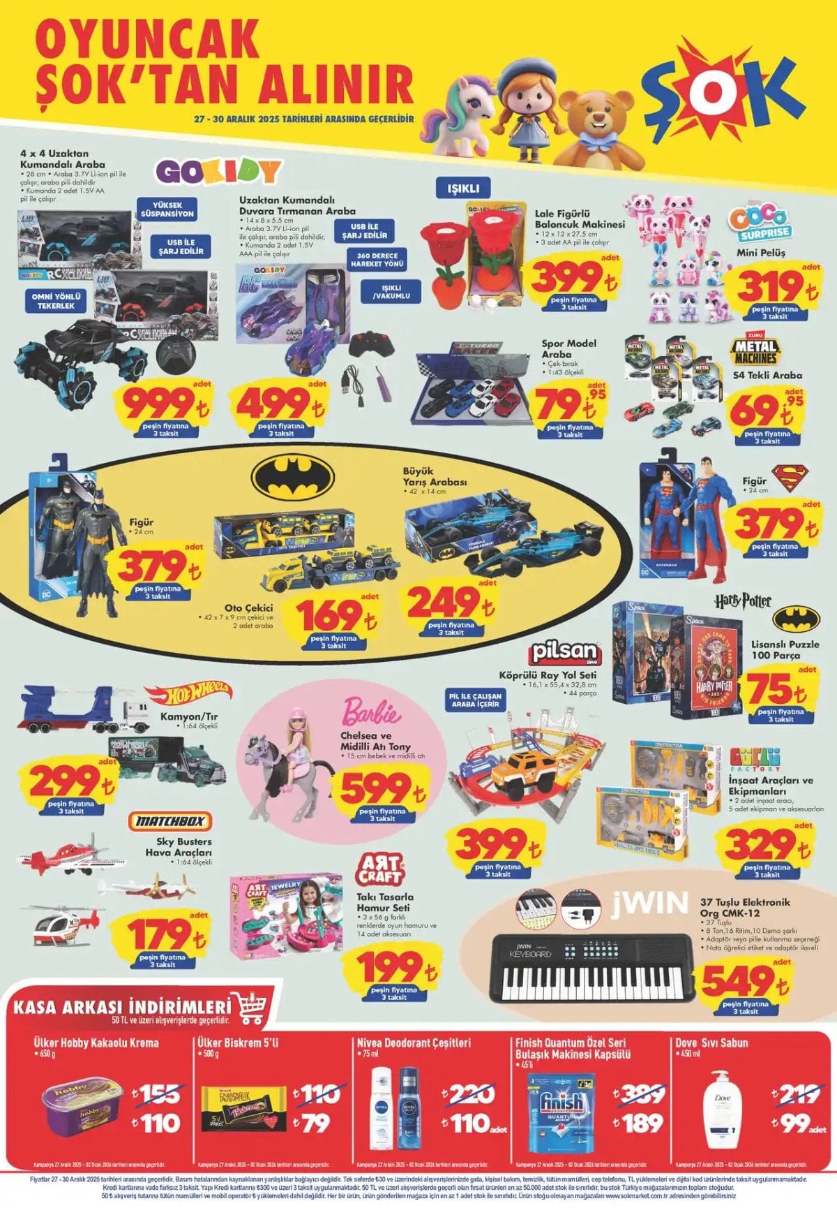 ŞOK'un 27 Aralık Aktüel Kataloğunda The North Face Mont ve Winex Akıllı Saatler Var