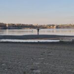 Tekirdağ'da Denizin Suyu Kıyıdan 20 Metre Çekildi