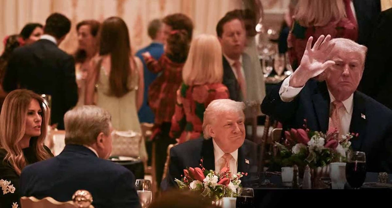 Trump'ın Mar-a-Lago'daki Noel Yemeği'nde Ailevi Gerginlikler Gözler Önüne Serildi
