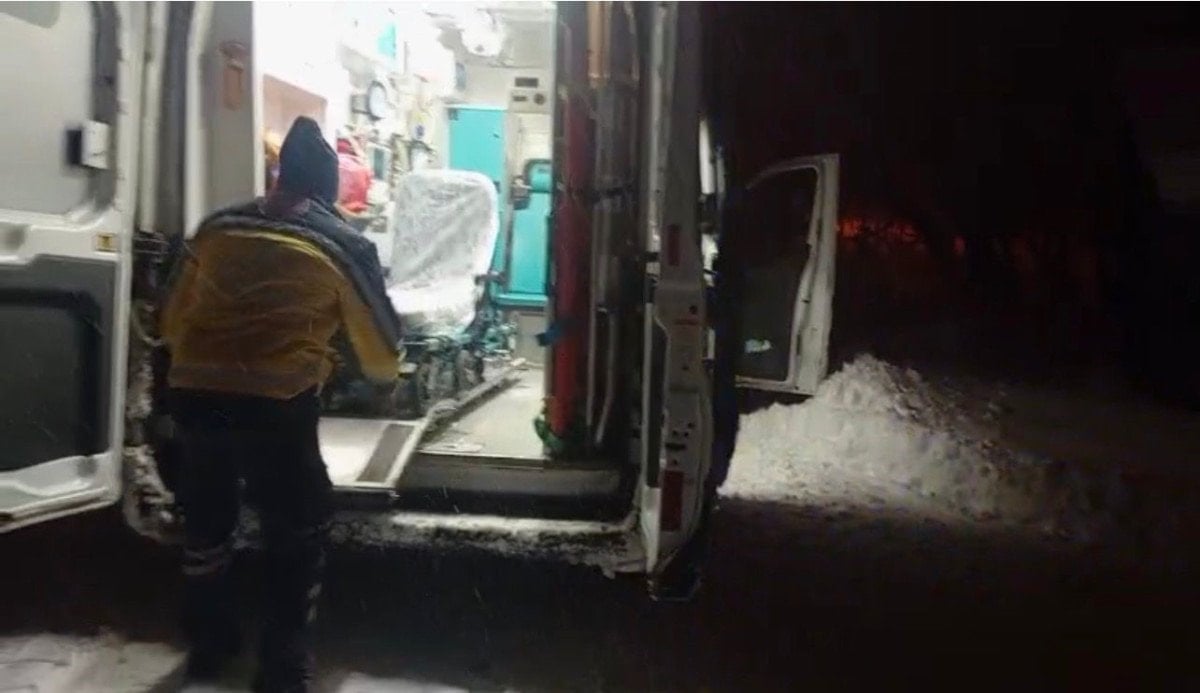 Ağrı'da Yüksek Ateş Şikayeti Olan Hastaya Hızla Müdahale Edildi