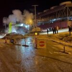 Aydın'da Jeotermal Boru Hattında Buhar Sızıntısı Oluştu