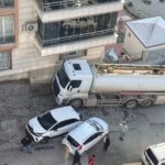 Batman'da Freni Boşalan Akaryakıt Tankeri, Park Halindeki 8 Araca Çarptı