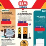 BİM, 21 Ocak'ta Portatif Sauna ve Elektronik Ürünleri İndirimli Satışa Sunacak