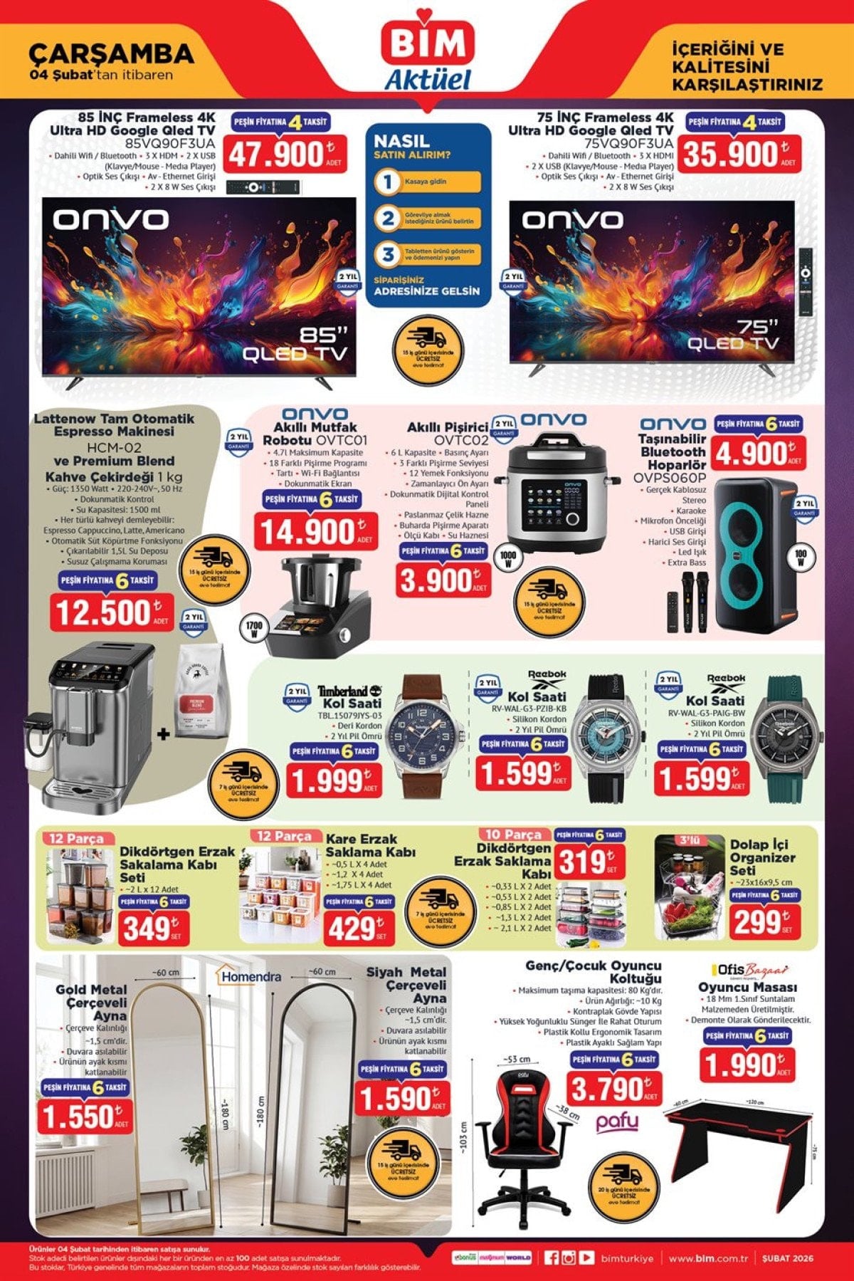 BİM, Yeni Kataloğunda Akıllı Mutfak Ürünlerini Tanıtıyor