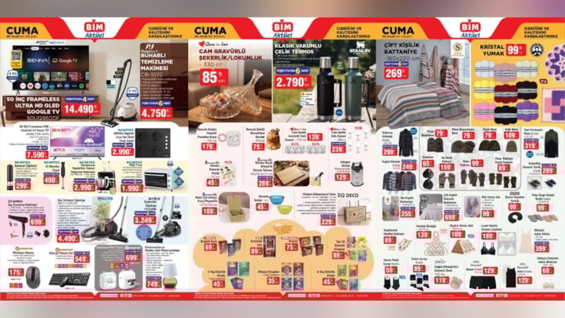 BİM'in Yeni Katalogunda Buharlı Temizlik Makinesi Dikkat Çekiyor