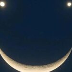 Bu gece nadir gökyüzü olayı: Ay, Satürn ve Neptün bir araya geliyor