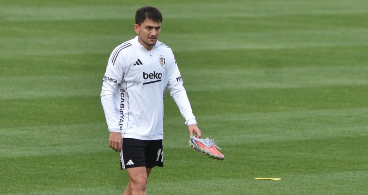 Cengiz Ünder Beşiktaş’taki Kamp Sürecinde Bireysel Antrenman Yapıyor