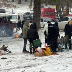 Edremitliler, Kazdağları’nda Kar Yağışını Eğlenceli Etkinliklerle Kutladı
