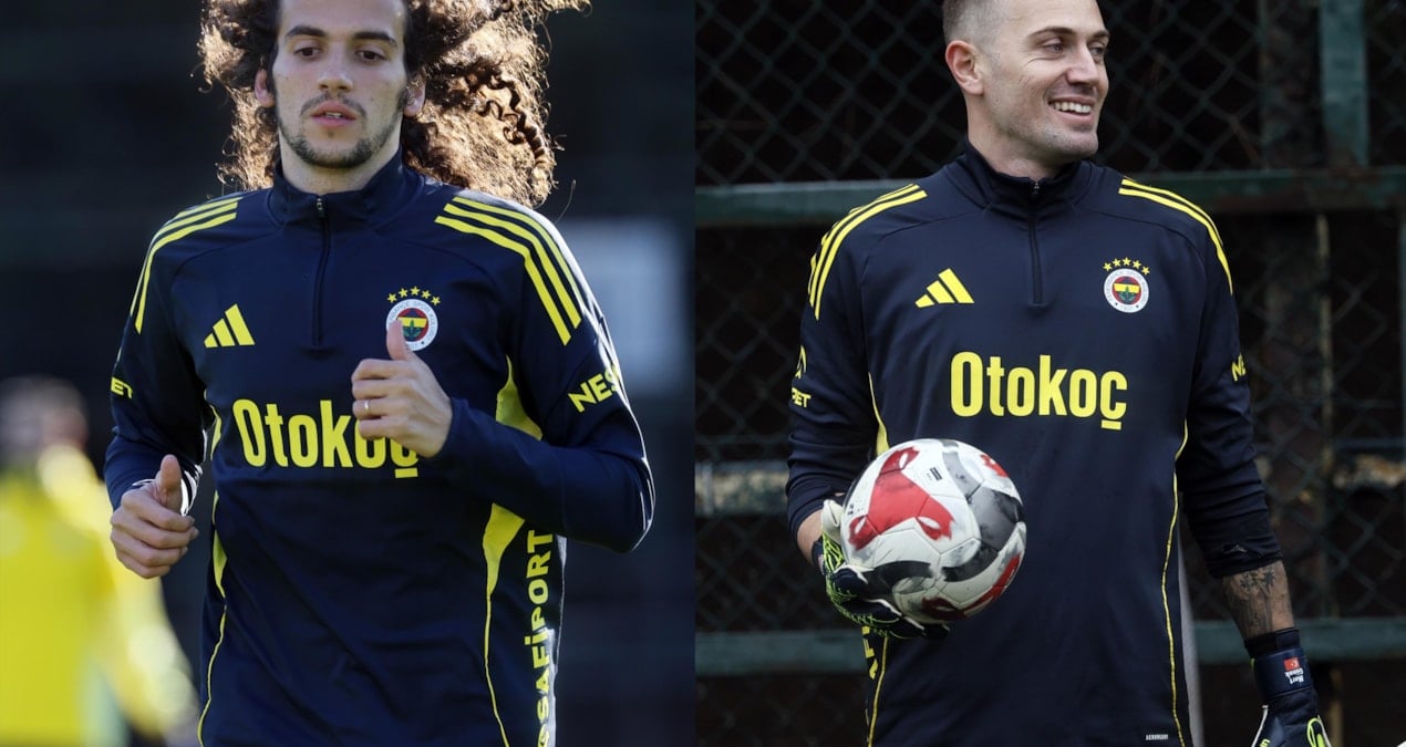 Fenerbahçe'nin Yeni Transferleri Guendouzi ve Günok İlk Antrenmanlarına Çıktı