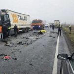 Fransa'ya Giden PAOK Taraftarlarını Taşıyan Araç Kazada 7 Kişi Hayatını Kaybetti