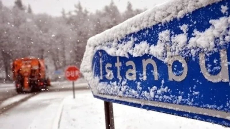 İstanbul'da 12 Ocak'ta kar yağışı bekleniyor