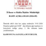 İstanbul'da Kar Yağışı Nedeniyle Kuryelere Trafik Yasaklandı