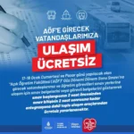 İstanbul'da Sınav Günlerinde Toplu Ulaşım Ücretsiz Olacak