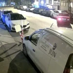 Karabük'te Alkollü Sürücü Park Halindeki Araçlara Çarpıp Kaçtı