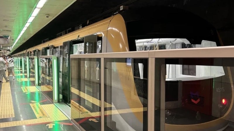 M5 Üsküdar-Samandıra metrosu geçici olarak kapatıldı, yeniden açılışı 26 Ocak'ta yapılacak
