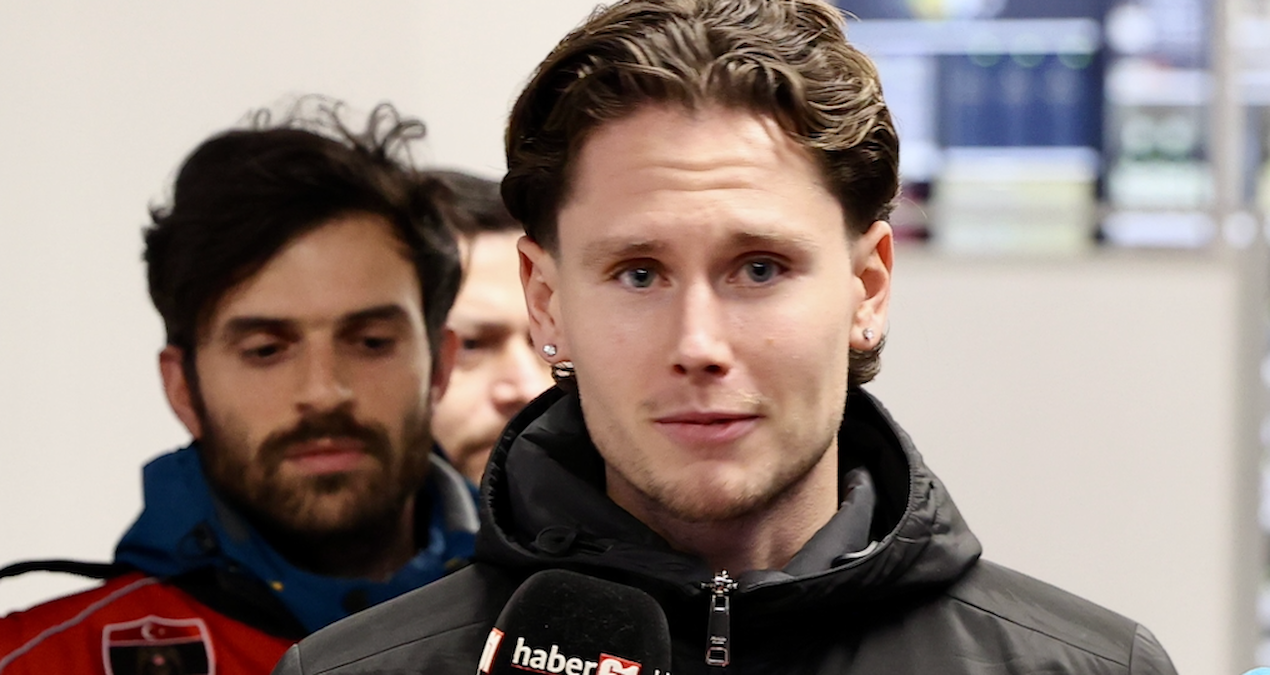 Mathias Lovik, Trabzonspor'un yeni transferi olarak Trabzon'a geldi