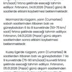 Meteoroloji'den Karadeniz, Marmara ve Ege için fırtına uyarısı