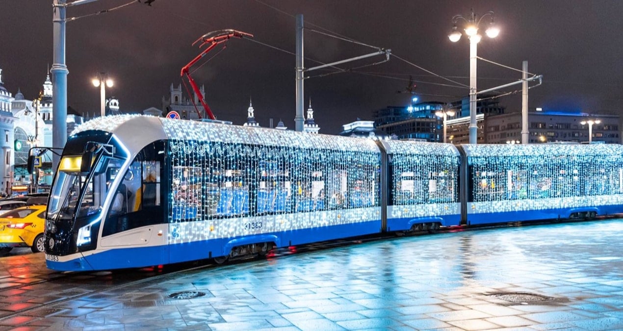 Moskova'da Dünyanın En Uzun Şehir İçi Tramvay Hattı Açılıyor