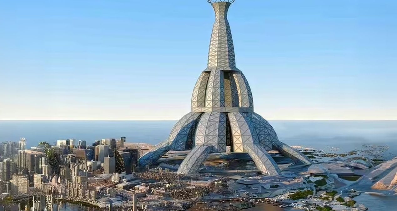 Tokyo'da İnşa Edilmesi Planlanan Babel Kulesi, Everest'i Geride Bırakacak Yükseklikte Tasarlandı