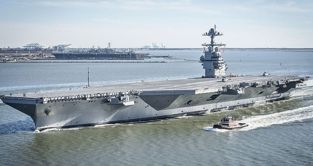 USS Gerald R. Ford'un Tuvalet Sorunu, 13 Milyar Dolarlık Yatırımı Zora Sokuyor