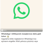 WhatsApp, Yeni Uygulama Kilidi Özelliğini Kullanıma Sunduklarını Duyurdu