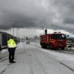 Zonguldak'ta karla mücadelede deniz suyu kullanımıyla yeni bir yöntem geliştirildi