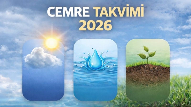 2026 cemre takvimi açıklandı: İlk cemre 19-20 Şubat'ta havaya düşecek