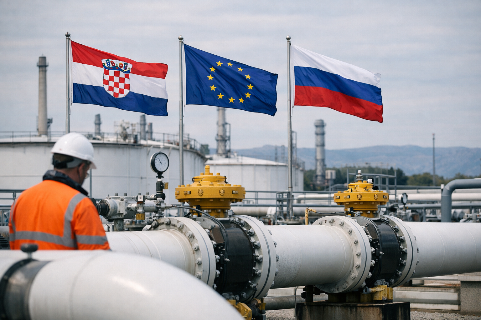 Orta Avrupa'da Enerji Jeopolitiği Değişiyor: Hırvatistan'ın Petrol Hattı Kararı Rusya-AB Mücadelesinde Yeni Safhayı Başlattı