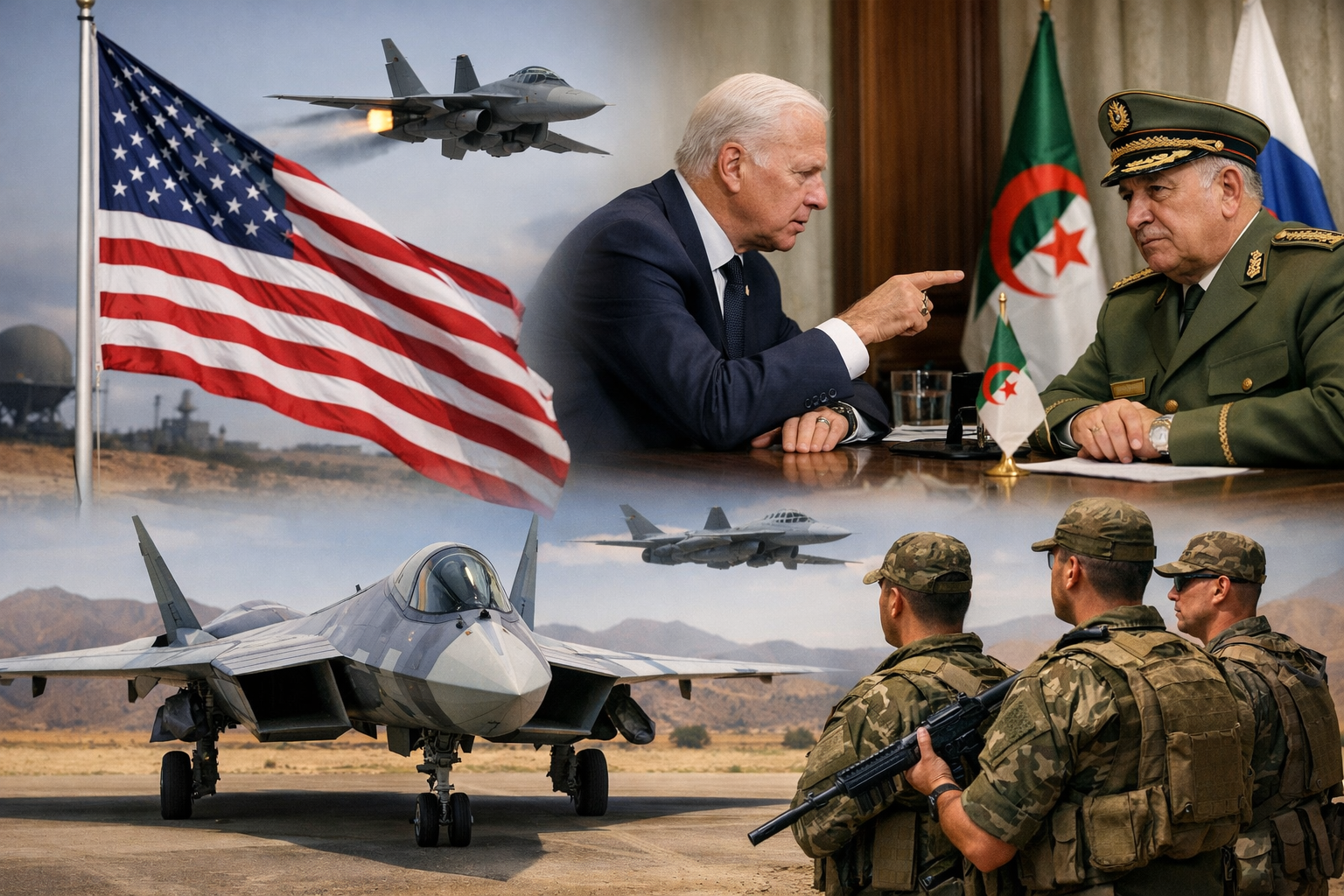 ABD, Cezayir'in Rusya'dan Su-57 Savaş Uçağı Satın Alması Üzerine Yaptırım Tehdidinde Bulunuyor: Kuzey Afrika'da Jeopolitik Gerilim Tırmanıyor