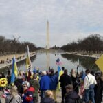 ABD’de Ukrayna’ya Destek Gösterisi Düzenlendi