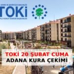 Adana'da TOKİ kura çekimi saat 11.00'de yapılacak