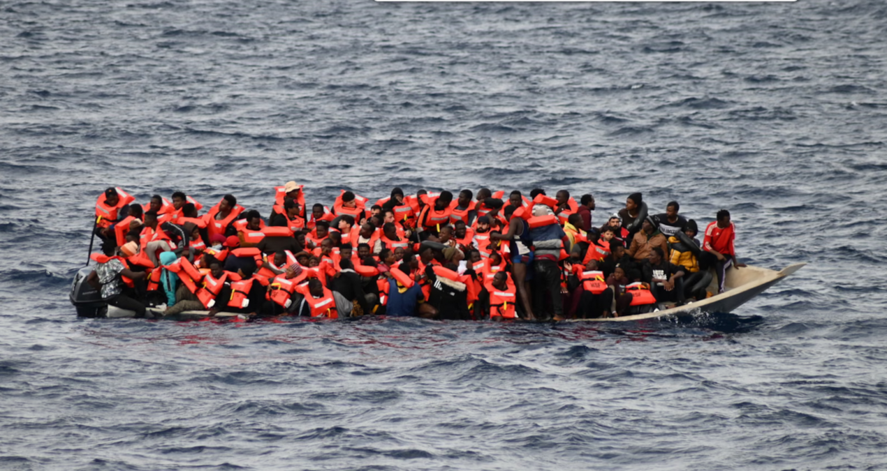 Akdeniz'de Göçmen Teknesinin Alabora Olması Sonucu 58 Kayıp Ve Ölü