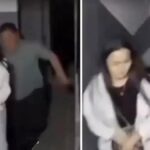 Apartman Girişinde Küçük Kıza Yönelik Saldırı Anında Güvenlik Kamerasında Kaydedildi