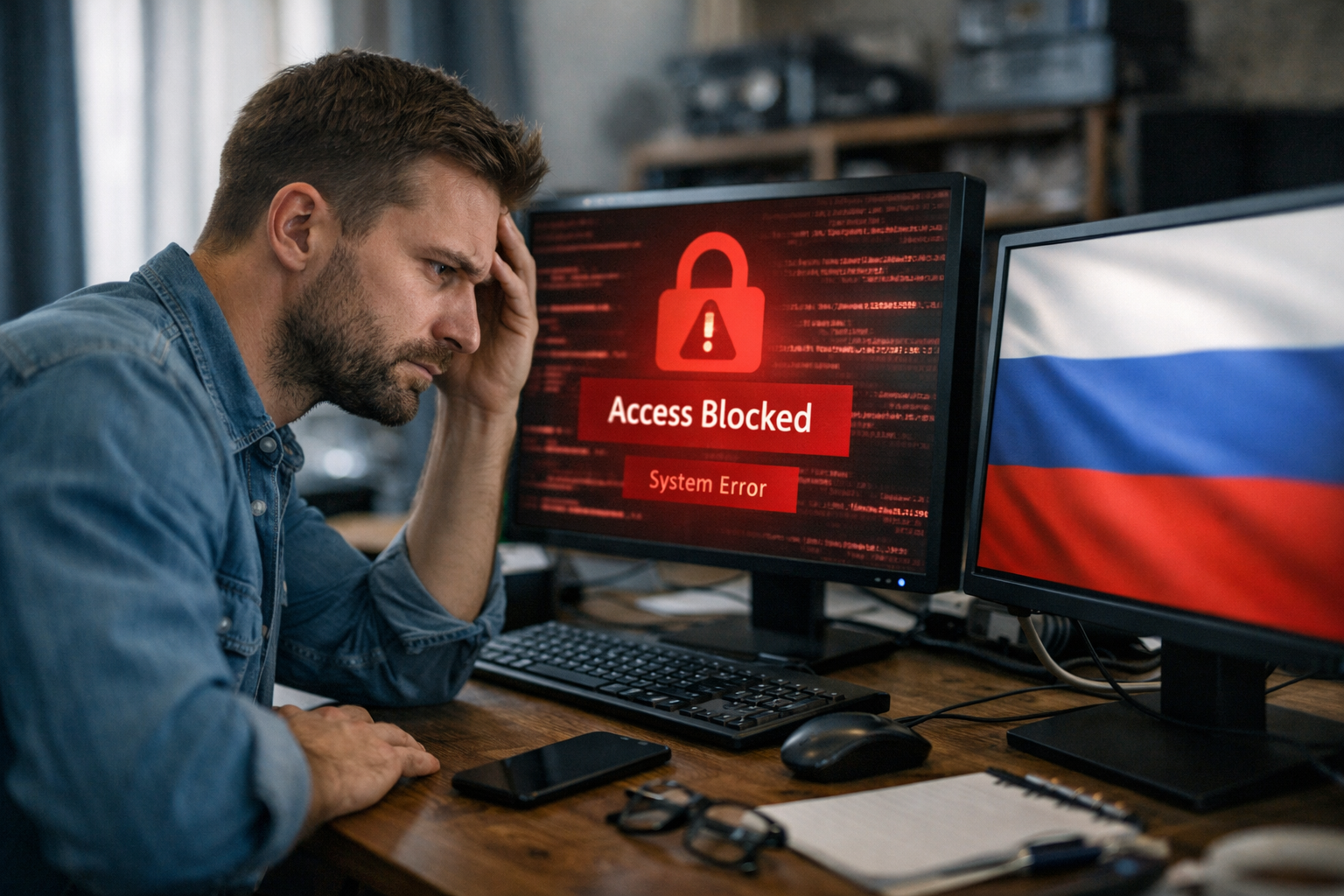 Rusya'nın Telegram Engellemesi Windows Güvenlik Güncellemelerini Felç Etti: 84 Milyon Bilgisayar Siber Tehdit Altında