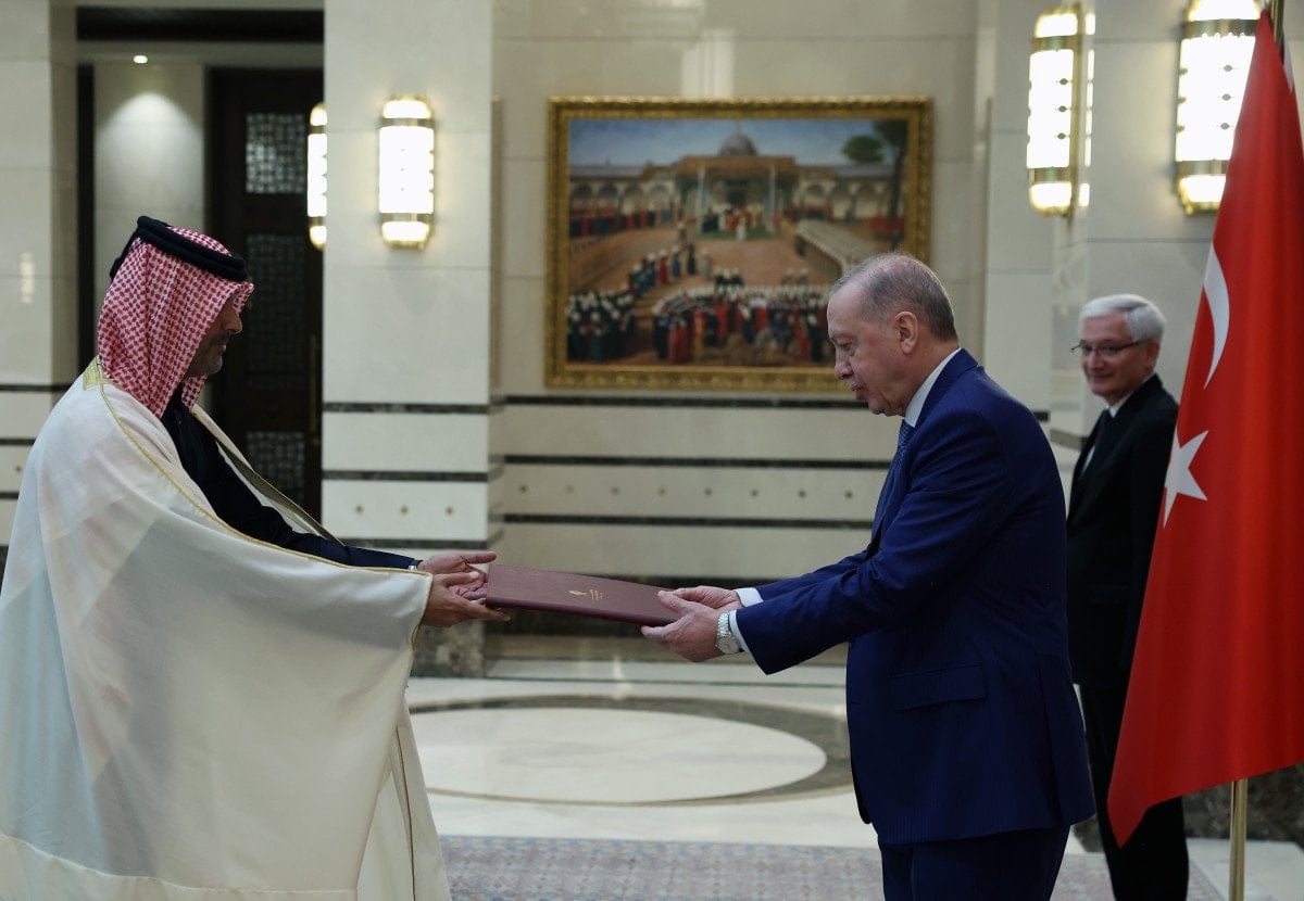 Cumhurbaşkanı Erdoğan, İtalya, Arjantin ve Katar Büyükelçilerini Kabul Etti