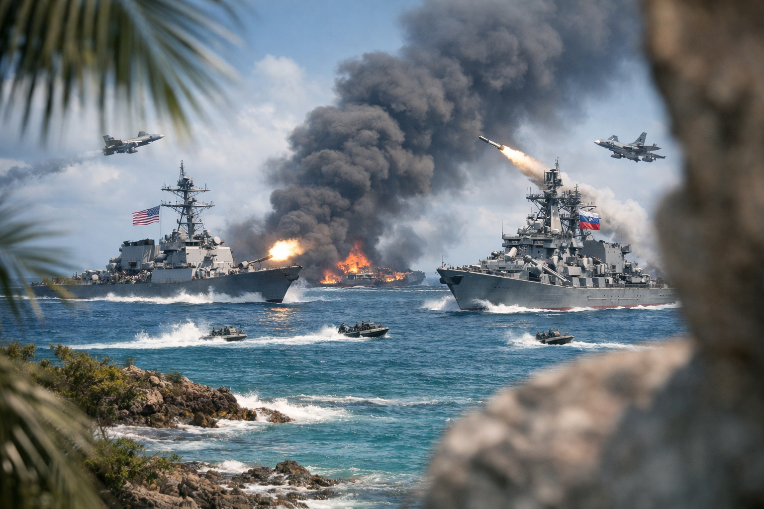Karayipler'deki Ölümcül Çatışma, ABD-Rusya Gerilimini Sınıra Taşıyor