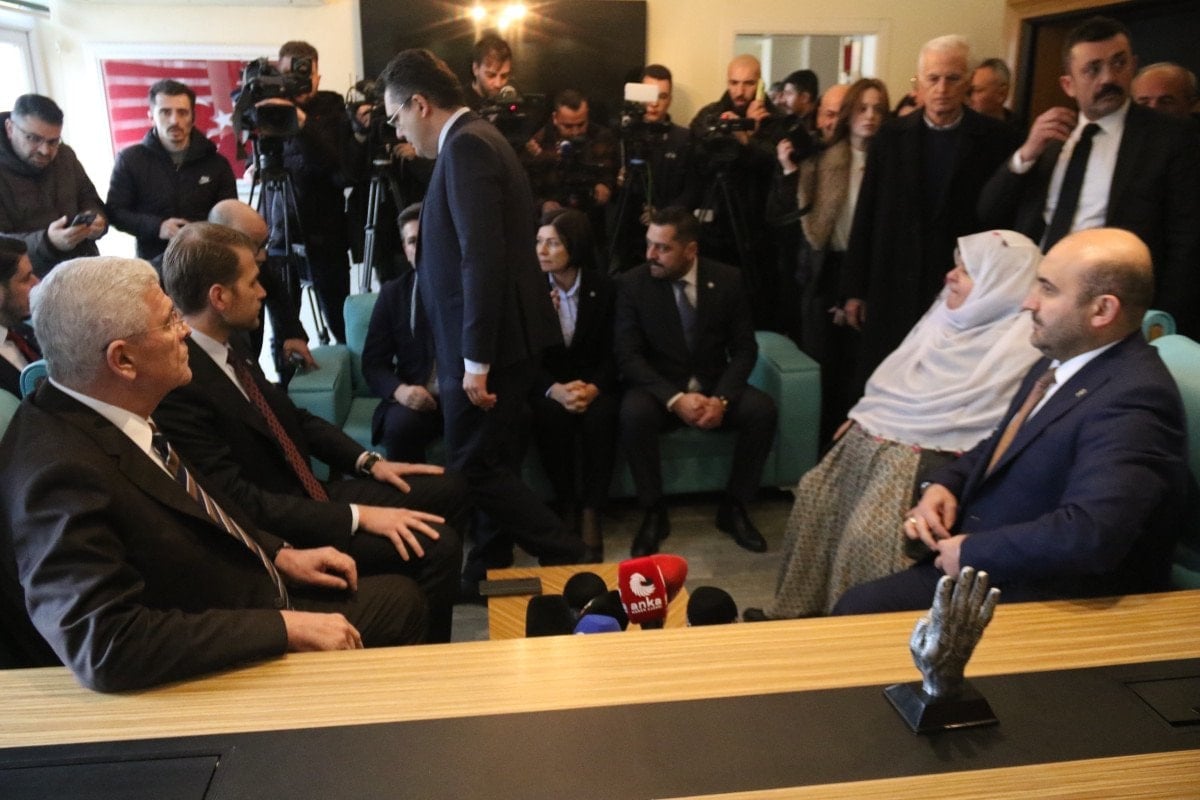 Dervişoğlu, Zeynep Güneş’i Ziyaret Ederek Toplumsal Barışa Vurgu Yaptı