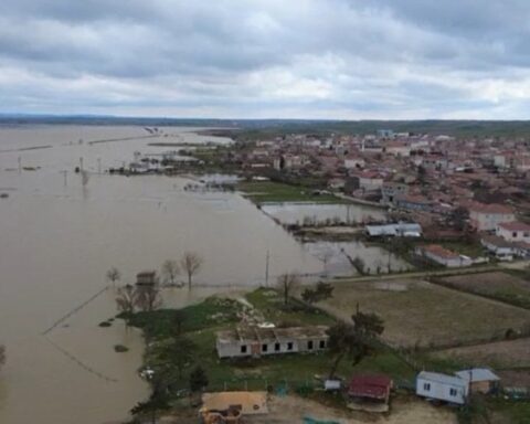 Edirne'de Taşkın Sonrası Bölgedeki Etkiler Hava Görüntüleriyle Ortaya Kondu