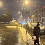 Göksun'da Kar Yağışı Nedeniyle Eğitime Ara Verildi