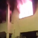 Hatay'da 3 katlı binanın 2'nci katında yangın çıktı