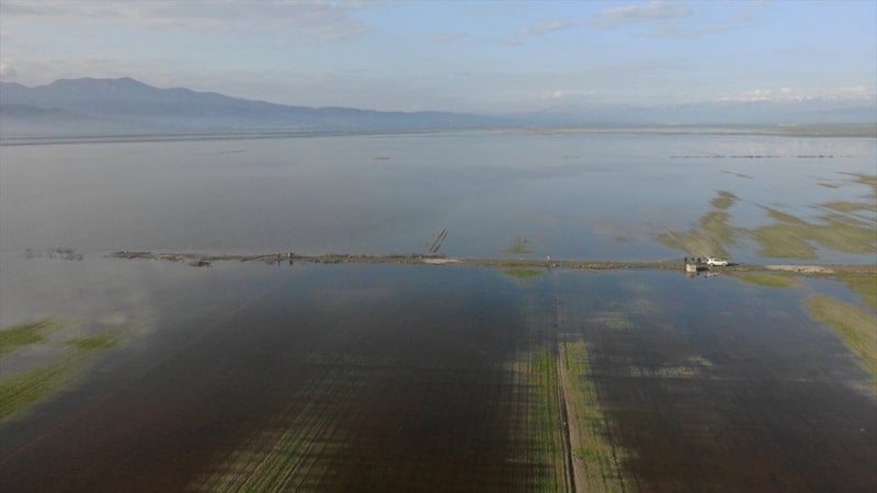 Kahramanmaraş’ta Yoğun Yağışlar Tarım Arazilerini Su Altında Bıraktı