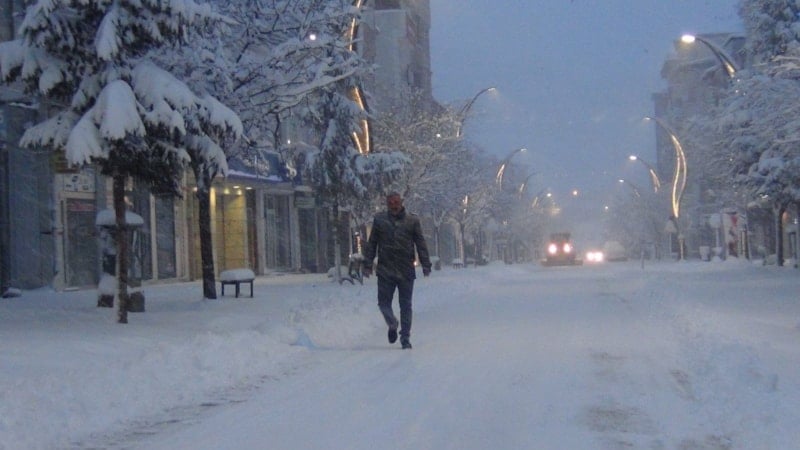 Kars'ta Kar Yağışı Nedeniyle Eğitime Bir Gün Ara Verildi